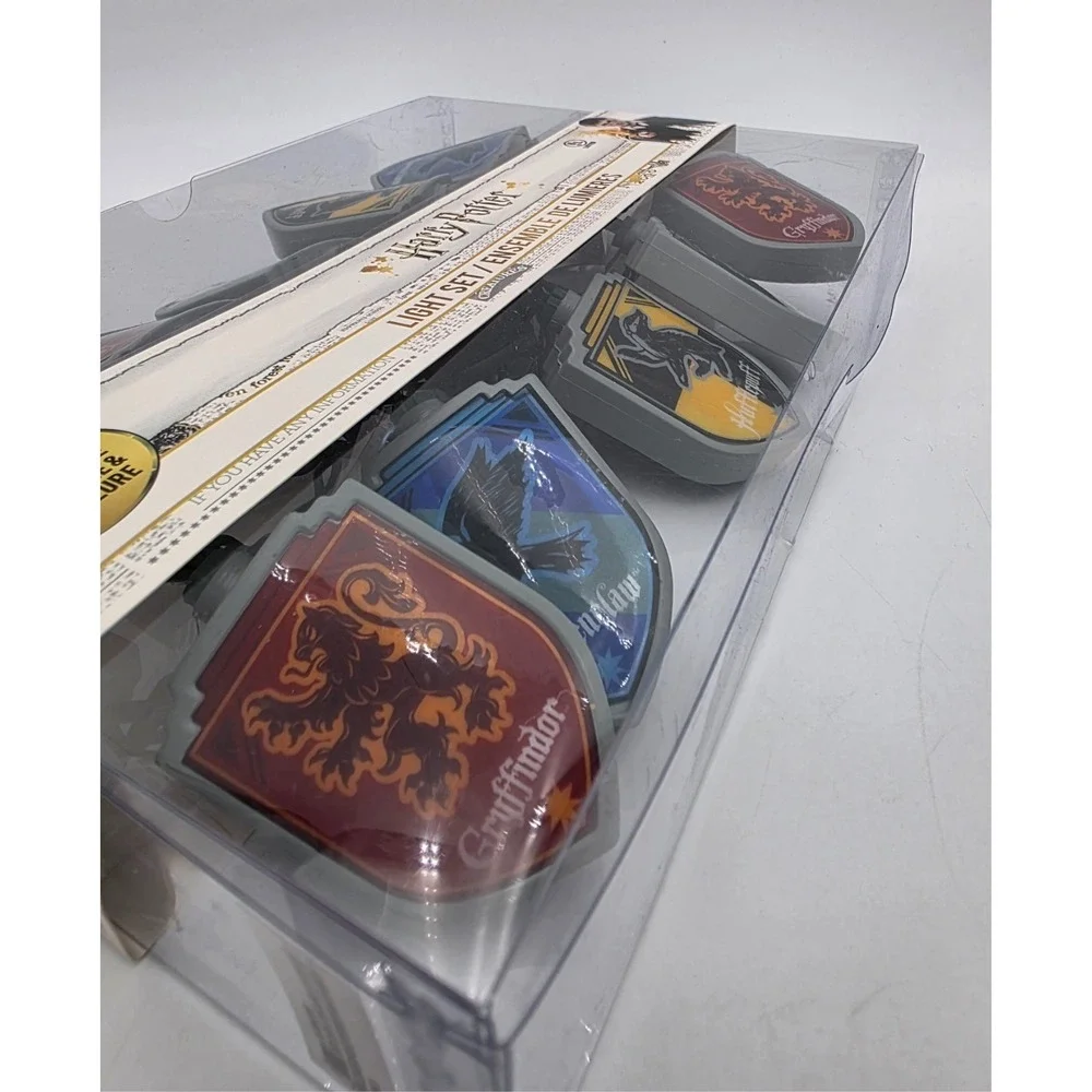 Harry Potter™ House Shield‎ Crest Light Set Kurt Adler Christmas String